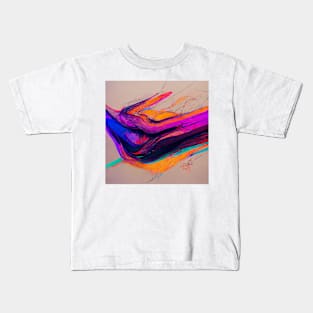 Minimal Abstract Lines #2 Kids T-Shirt